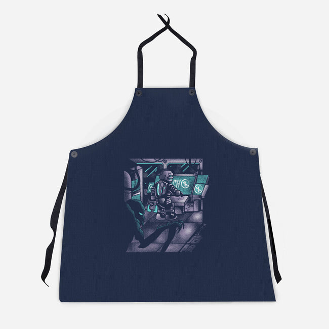 No Time To Upgrade-unisex kitchen apron-Sketchdemao
