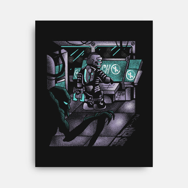 No Time To Upgrade-none stretched canvas-Sketchdemao