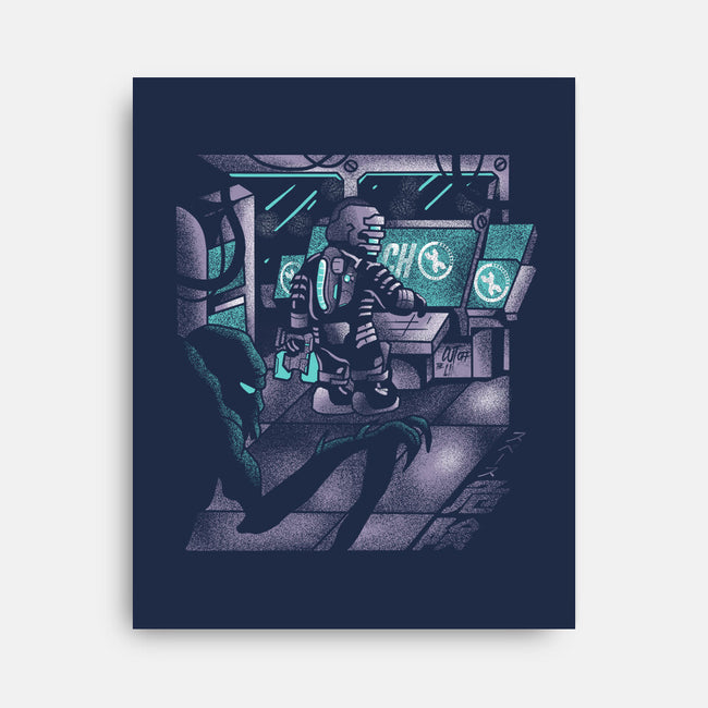 No Time To Upgrade-none stretched canvas-Sketchdemao