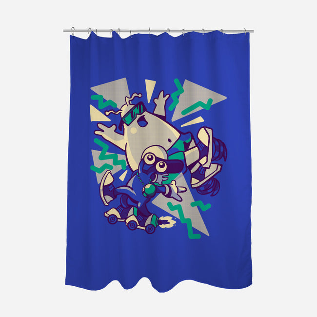 Best Gifts-none polyester shower curtain-Sketchdemao