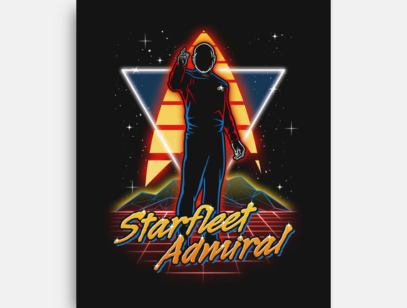 Retro Starfleet Admiral
