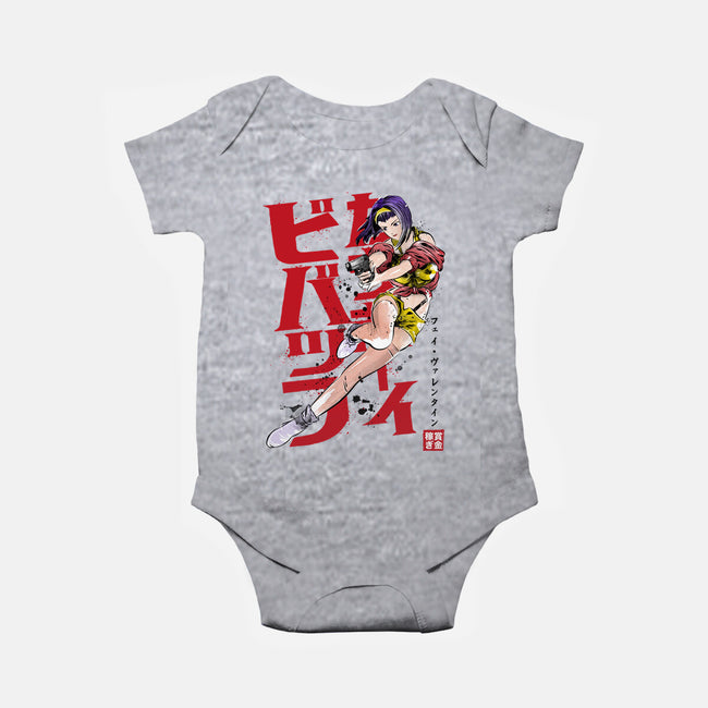 Faye Sumi-E-baby basic onesie-DrMonekers