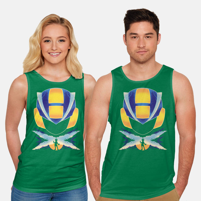 Rockman EXE-unisex basic tank-RamenBoy