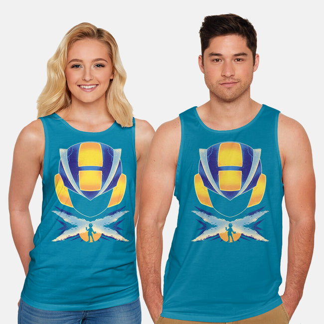Rockman EXE-unisex basic tank-RamenBoy