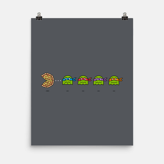 PAC-Pizza-none matte poster-krisren28