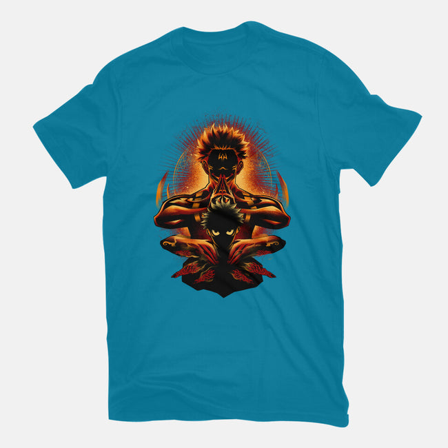 Curse King-mens basic tee-hypertwenty