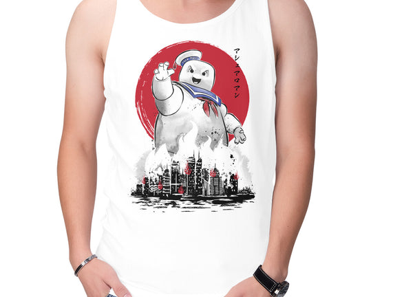 Marshmallow Man Sumi-E