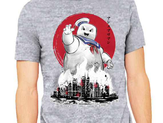 Marshmallow Man Sumi-E