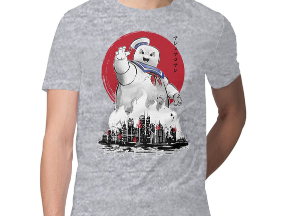 Marshmallow Man Sumi-E