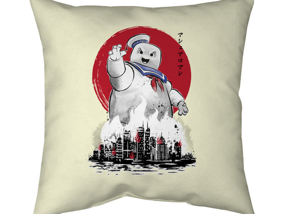Marshmallow Man Sumi-E
