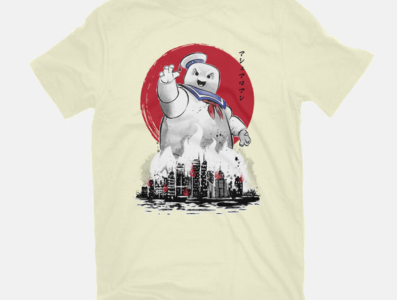 Marshmallow Man Sumi-E