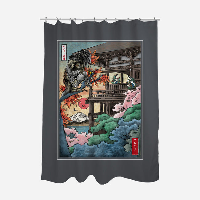 Trophy Hunter In Japan-none polyester shower curtain-DrMonekers