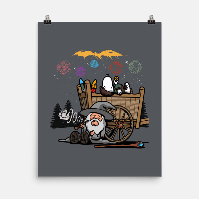 Fireworks Nuts-none matte poster-Boggs Nicolas