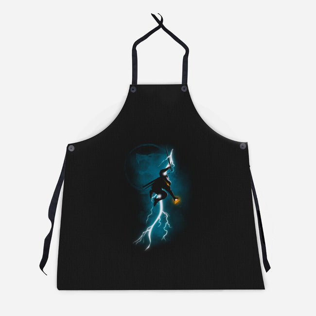 The White Wolf Returns-unisex kitchen apron-Getsousa!