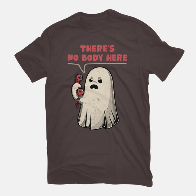 Nobody Here-womens basic tee-eduely