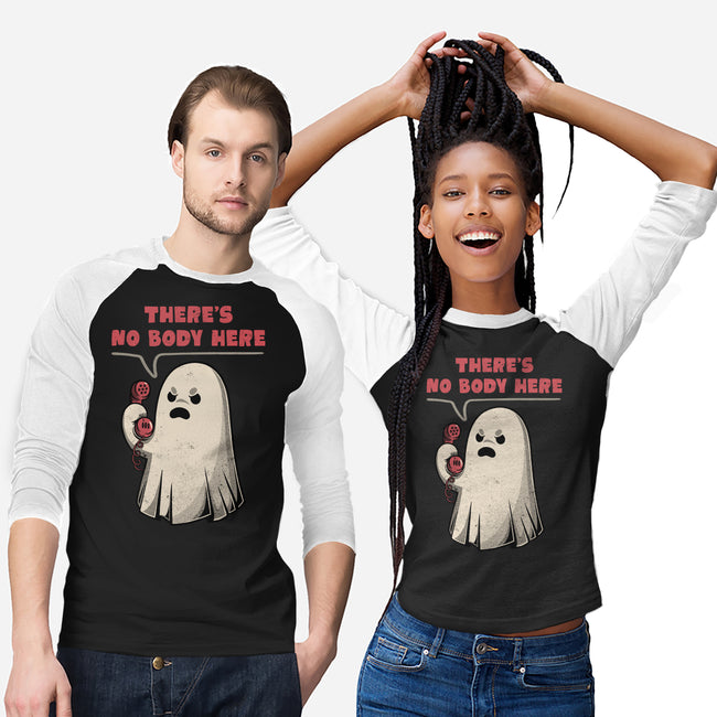 Nobody Here-unisex baseball tee-eduely