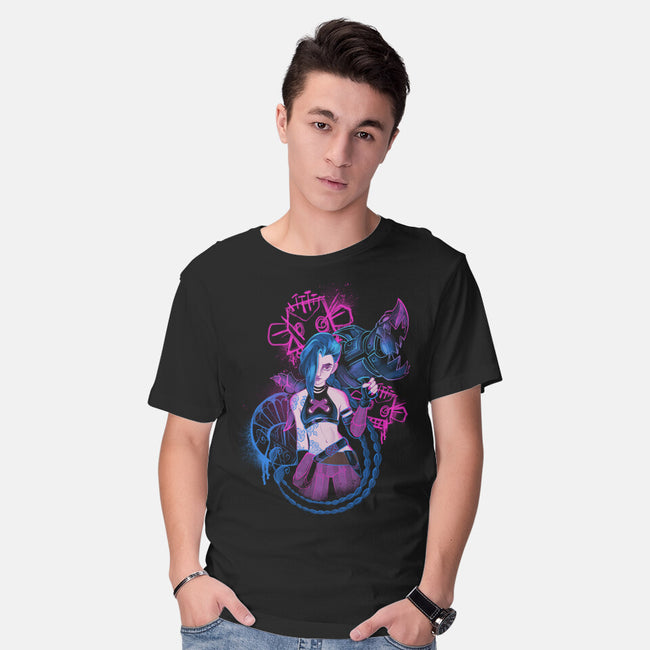 Everyone's My Enemy-mens basic tee-ricolaa