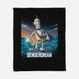 The Benderorian Poster-none fleece blanket-trheewood