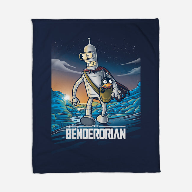 The Benderorian Poster-none fleece blanket-trheewood