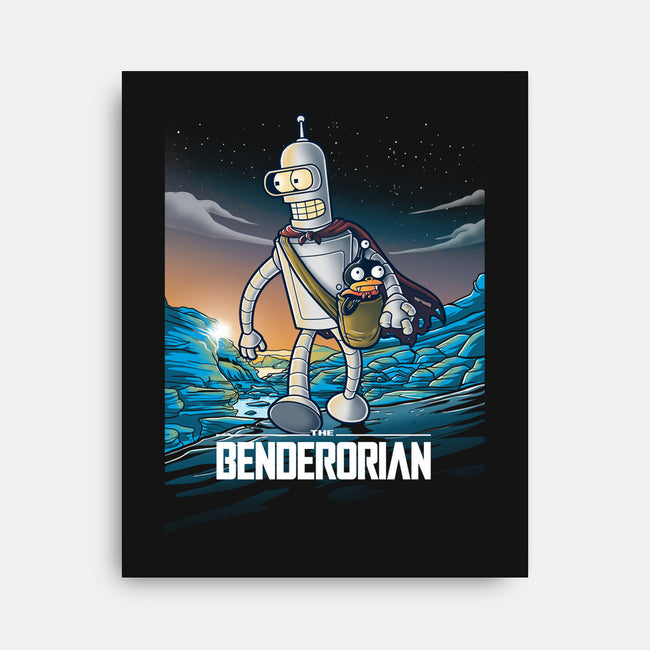 The Benderorian Poster-none stretched canvas-trheewood