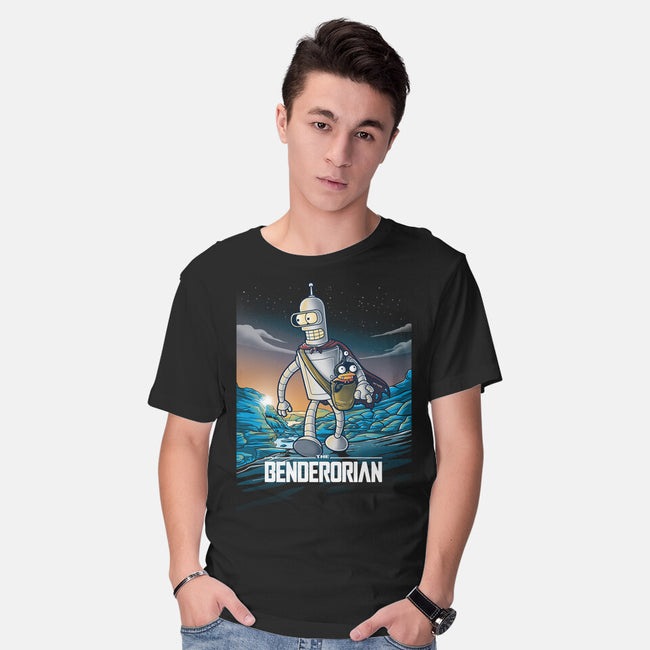 The Benderorian Poster-mens basic tee-trheewood