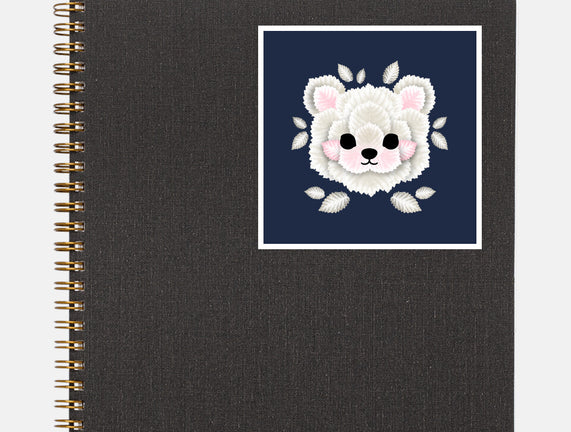 Polar Bear Of Leaves