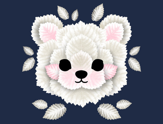 Polar Bear Of Leaves