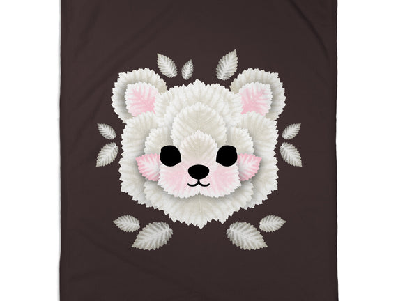 Polar Bear Of Leaves