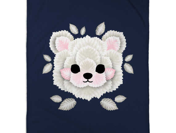 Polar Bear Of Leaves