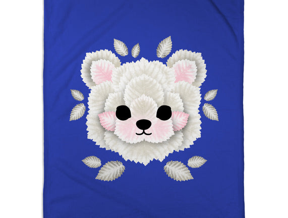 Polar Bear Of Leaves