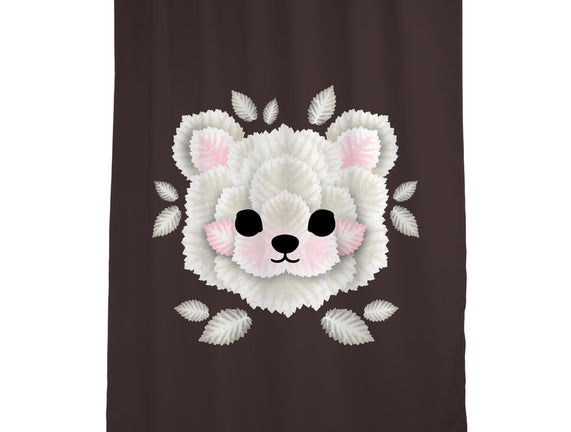 Polar Bear Of Leaves