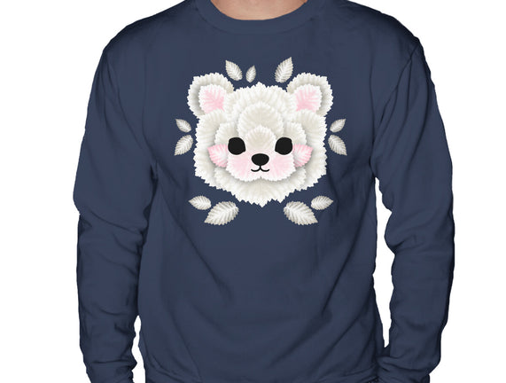 Polar Bear Of Leaves