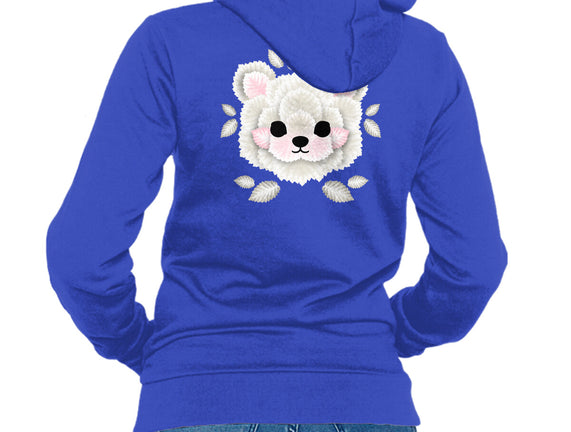 Polar Bear Of Leaves