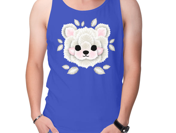 Polar Bear Of Leaves