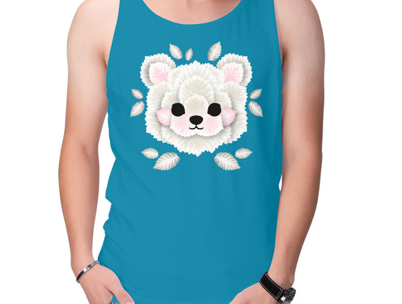 Polar Bear Of Leaves