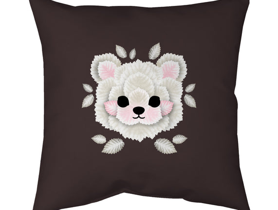 Polar Bear Of Leaves