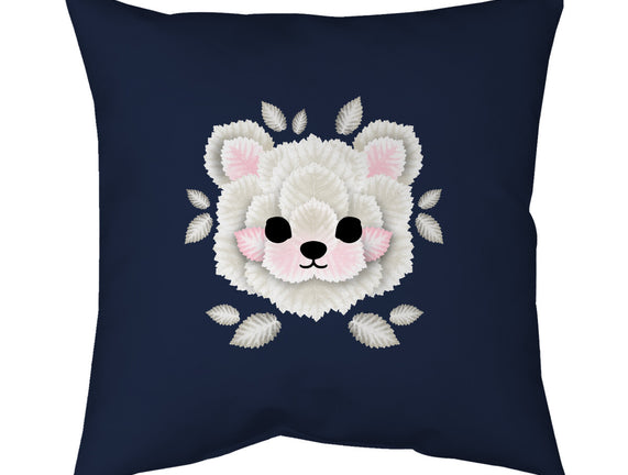 Polar Bear Of Leaves