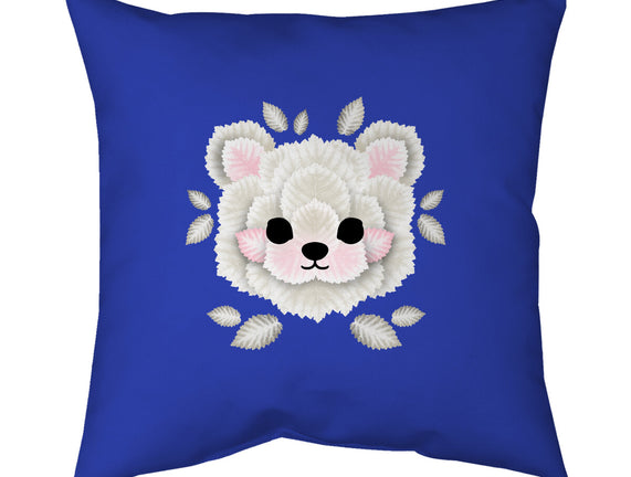 Polar Bear Of Leaves