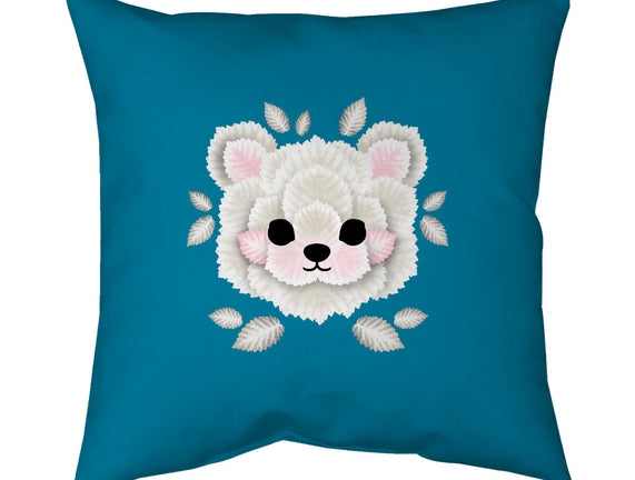 Polar Bear Of Leaves