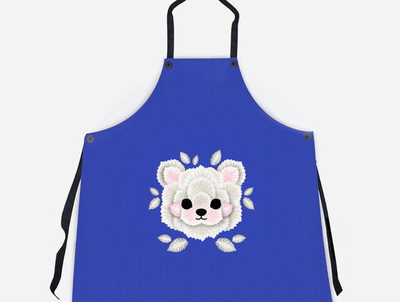 Polar Bear Of Leaves