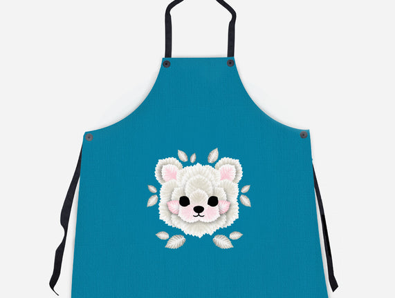 Polar Bear Of Leaves