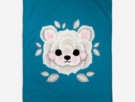 Polar Bear Of Leaves