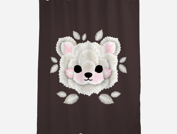 Polar Bear Of Leaves