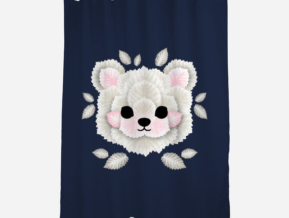 Polar Bear Of Leaves