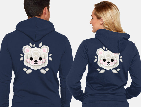 Polar Bear Of Leaves