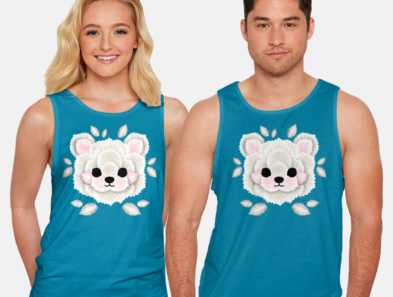 Polar Bear Of Leaves