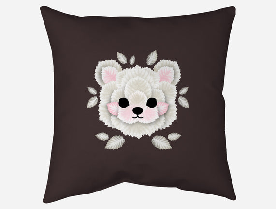 Polar Bear Of Leaves