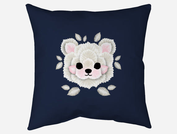 Polar Bear Of Leaves