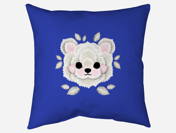 Polar Bear Of Leaves