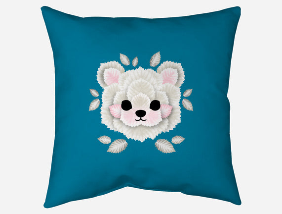 Polar Bear Of Leaves